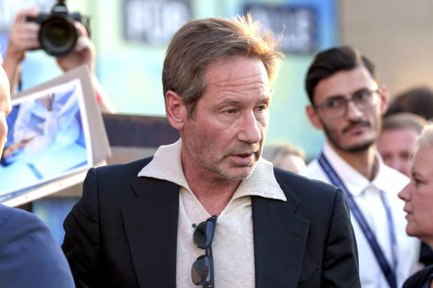 David Duchovny beim Photocall zur Verleihung des CineMerit Awards auf dem 43. Filmfest München 2026 in der Hochschule für Fernsehen und Film. München, 04.07.2026