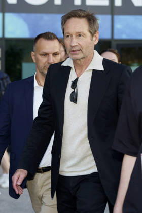 David Duchovny beim Photocall zur Verleihung des CineMerit Awards auf dem 43. Filmfest München 2026 in der Hochschule für Fernsehen und Film. München, 04.07.2026