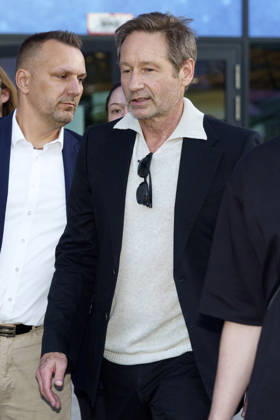 David Duchovny beim Photocall zur Verleihung des CineMerit Awards auf dem 43. Filmfest München 2026 in der Hochschule für Fernsehen und Film. München, 04.07.2026