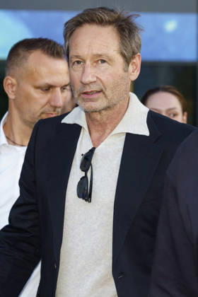 David Duchovny beim Photocall zur Verleihung des CineMerit Awards auf dem 43. Filmfest München 2026 in der Hochschule für Fernsehen und Film. München, 04.07.2026