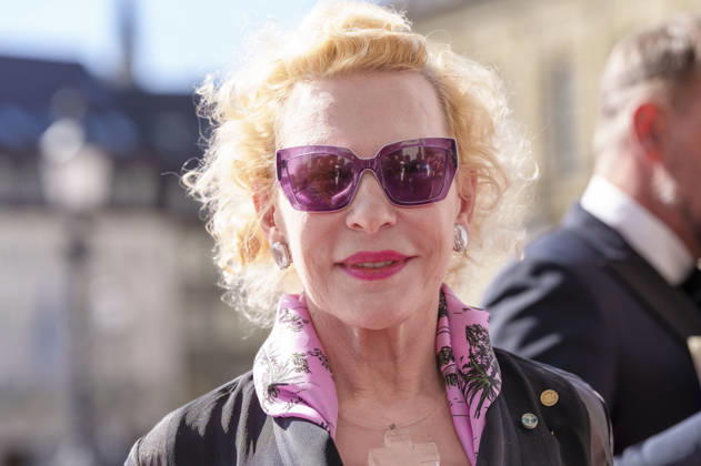 Sunnyi Melles bei der Ankunft zum Event Oper für alle 2026 im Rahmen der Münchner Opernfestspiele mit der Live-Opernübertragung von Richard Wagners Die Walküre im Nationaltheater. München, 04.07.2026