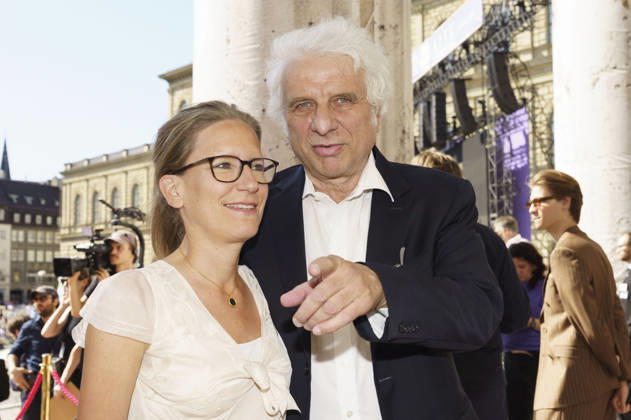Katharina Koch und Udo Wachtveitl bei der Ankunft zum Event Oper für alle 2026 im Rahmen der Münchner Opernfestspiele mit der Live-Opernübertragung von Richard Wagners Die Walküre im Nationaltheater. München, 04.07.2026