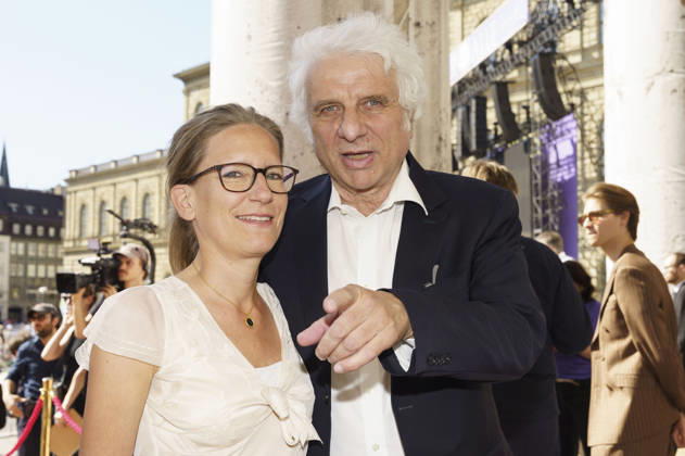 Katharina Koch und Udo Wachtveitl bei der Ankunft zum Event Oper für alle 2026 im Rahmen der Münchner Opernfestspiele mit der Live-Opernübertragung von Richard Wagners Die Walküre im Nationaltheater. München, 04.07.2026