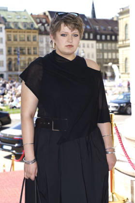 Annika Neugart bei der Ankunft zum Event Oper für alle 2026 im Rahmen der Münchner Opernfestspiele mit der Live-Opernübertragung von Richard Wagners Die Walküre im Nationaltheater. München, 04.07.2026