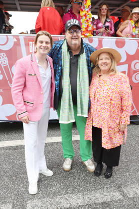 Schlagermove Hamburg Vincent Gross, Andreas Ellermann, Kathy Kelly, Schlagermove, Heiligengeistfeld Hamburg, 04.07.2026 Copyright: xEventpressxBecherx