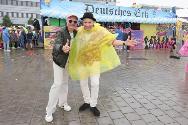Schlagermove Hamburg Die JunX, Schlagermove, Heiligengeistfeld Hamburg, 04.07.2026 Copyright: xEventpressxBecherx