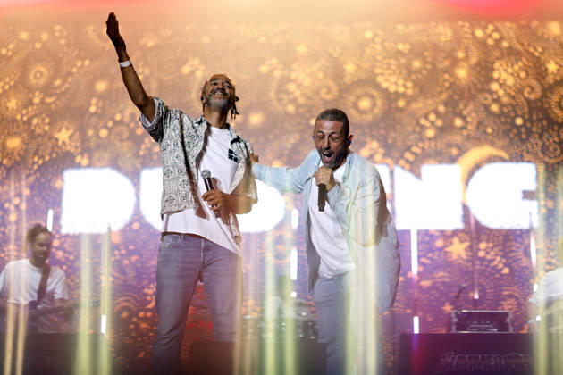 Die Musiker Aurelien Zohou und Hakim Meridja von der Band Dub Inc auf der Green Stage beim Summerjam Festival 2026 am Fühlinger See. Das Summerjam Festival ist eines der größten Reggae-Festivals in Europa und existiert dieses Jahr 39 Jahre, 29 davon in Köln. Köln, 04.07.2026 NRW Deutschland Copyright: xChristophxHardtx