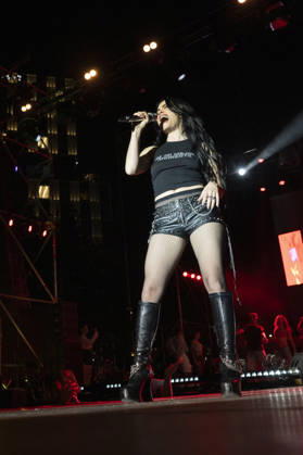 July 5, 2026, Madrid, Spain: The singer Lali Esposito, known as Lali performs during the MADO 2026 Festival at the Plaza de Espana in Madrid. Madrid Spain  - ZUMAs197 20260705_aaa_s197_018 Copyright: xAtilanoxGarciax