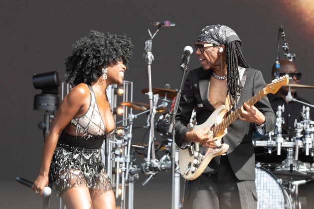 Nile Rodgers & CHIC performs during BST Hyde Park at Hyde Park in London, England. UK. Sunday 5th July 2026. Copyright: xJamesxWarrenx NILE RODGERS & CHIC - BST HYDE PARK1