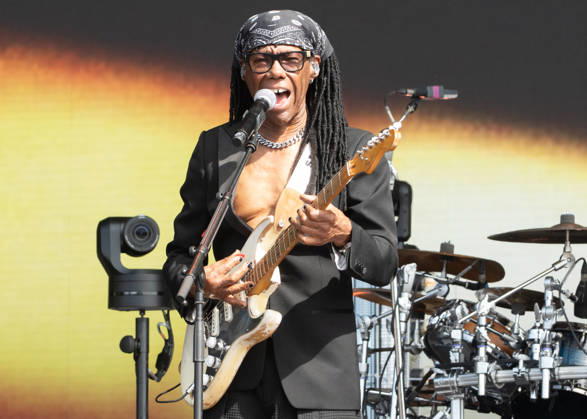 Nile Rodgers & CHIC performs during BST Hyde Park at Hyde Park in London, England. UK. Sunday 5th July 2026. Copyright: xJamesxWarrenx NILE RODGERS & CHIC - BST HYDE PARK6