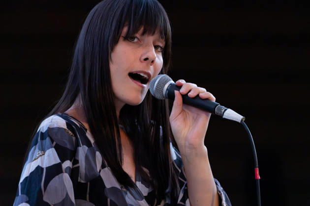 05.07.2026, Bellinzona, Parco Urbano, Nevermind Music Fest 2026: Monte Mai. AnaÃ¯s Schmid (lead vocals & synths) Bellinzona Parco Urbano Ticino Switzerland Copyright: xJustPictures.ch FrancescoxMinghettix jp-en-FrMi-_NG_0208