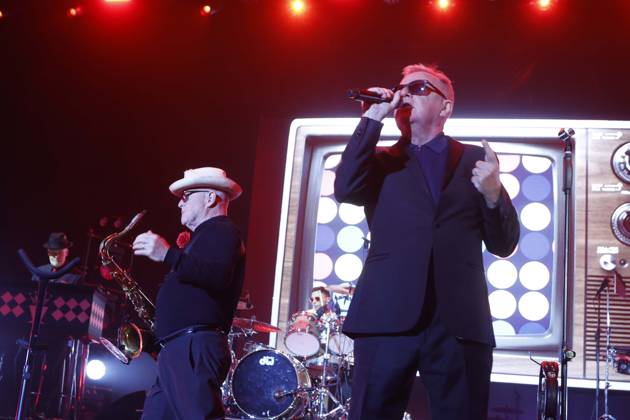05.07.2026, MADNESS, im konzert live im Tempodrom in Berlin, Musik, Graham Suggs McPherson, Sänger, Lee Thompson, Saxophon, Berlin Deutschland, Germany