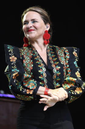 Emiliana Torrini live bei einem Konzert auf der Gilde Parkbühne. Hannover, 05.07.2026