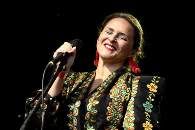 Emiliana Torrini live bei einem Konzert auf der Gilde Parkbühne. Hannover, 05.07.2026