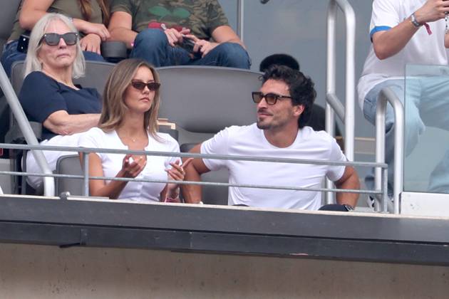 2026 World Cup - Mats Hummels With Gilfriend Mats Hummels with gilfriend German model and influencer Nicola Cavanis attend the match Brazil vs Norway FIFA World Cup 2026 at the New York New Jersey Stadium, NJ on July 5, 2026. Photo by Charles Guerin ABACAPRESS.COM East Rutherford NJ  Copyright: xGuerinxCharles ABACAx