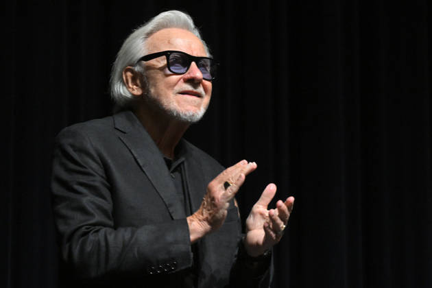 The 60th Karlovy Vary International Film Festival continued on its third day, in Karlovy Vary, Czech Republic, on July 5, 2026. American actor Harvey Keitel presented the film Mean Streets in the Great Hall of the Thermal Hotel. (CTKxPhoto SlavomirxKubes) CTKPhotoP2026070506242  CTKPhotoP2026070506242