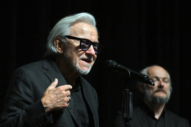 Entertainment Themen der Woche KW27 The 60th Karlovy Vary International Film Festival continued on its third day, in Karlovy Vary, Czech Republic, on July 5, 2026. American actor Harvey Keitel, left, presented the film Mean Streets in the Great Hall of the Thermal Hotel. On the right is the artistic director of the festival Karel Och. (CTKxPhoto SlavomirxKubes) CTKPhotoP2026070506252  CTKPhotoP2026070506252