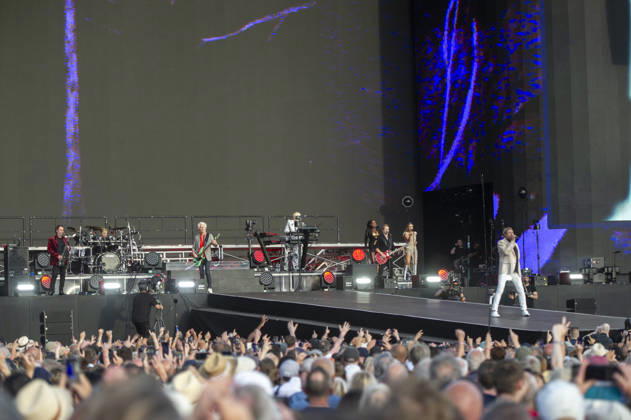 Duran Duran at BST Festival 05 July 2026 Duran Duran perform at American Express presents BST Hyde Park Festival in London on 5th July 2026. Nick Rhodes keyboards, John Taylor bass, Roger Taylor drums, Simon Le Bon lead vocals, Dominic Brown - guitars, Credit:Zoran Veselinovic B4859 Avalon UK, London, Hyde Park  Copyright: xZoranxVeselinovicx xB4859x xAvalonx 1114713460