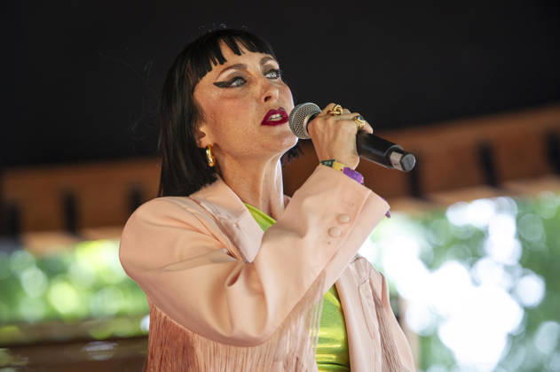 Wendy Bevan at BST Festival 05 July 2026 British singer, violinist, and visual artist, Wendy Bevan performs at American Express presents BST Hyde Park Festival in London on 5th July 2026., Credit:Zoran Veselinovic B4859 Avalon UK, London, Hyde Park  Copyright: xZoranxVeselinovicx xB4859x xAvalonx 1114754189