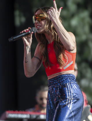 Scissor Sisters at BST Festival 05 July 2026 Scissor Sisters perform at American Express presents BST Hyde Park Festival in London on 5th July 2026. Guest appearance from Mel C. Jason Jake Shears Sellards lead vocals, Scott Babydaddy Hoffman bass guitar, Derek Del Marquis Gruen lead guitar., Credit:Zoran Veselinovic B4859 Avalon UK, London, Hyde Park  Copyright: xZoranxVeselinovicx xB4859x xAvalonx 1114743356