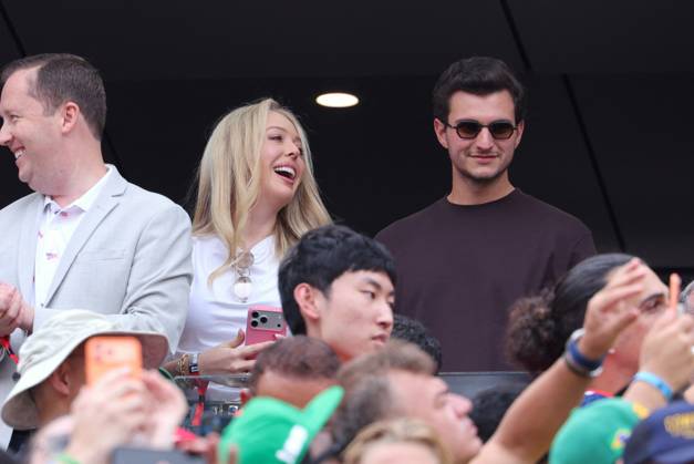 CORRECTION TITLE - 2026 World Cup - Tiffany Trump at Brazil v Norway CORRECTION CAPTION - Tiffany Trump, Donald Trump s Daughter with friend attend the match Brazil vs Norway FIFA World Cup 2026 at the New York New Jersey Stadium, NJ on July 5, 2026. Photo by Charles Guerin ABACAPRESS.COM East Rutherford NJ United States  Copyright: xGuerinxCharles ABACAx