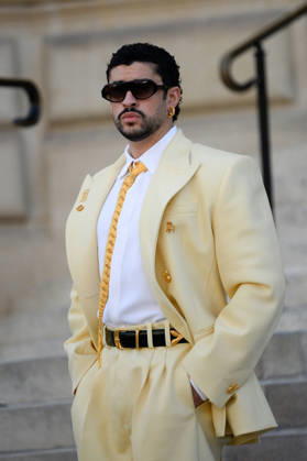 Bad Bunny at the Schiaparelli Fall Winter 2026–2027 Haute Couture Collection fashion show during Paris Fashion Week,July 6, 2026 Celebrities at the Schiaparelli Fall Winter 2026–2027 Haute Couture Collection fashion show during Paris Fashion Week on July 6, 2026, in Paris, France  Copyright: xAgence BestimagexAgence Bestimagex