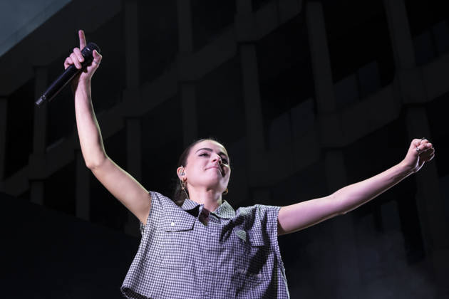 MADO 2026 Festival - Lucia de la Puerta The singer Lucia de la Puerta performs during the MADO 2026 Festival, in the Plaza de las Reinas in Madrid. Madrid Spain Copyright: xAtilanoxGarciax xSOPAxImagesx photo01485