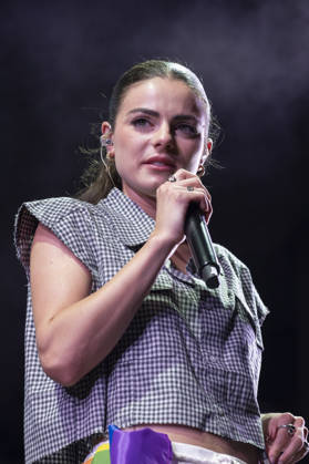 MADO 2026 Festival - Lucia de la Puerta The singer Lucia de la Puerta performs during the MADO 2026 Festival, in the Plaza de las Reinas in Madrid. Madrid Spain Copyright: xAtilanoxGarciax xSOPAxImagesx photo01497