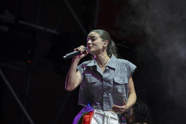 MADO 2026 Festival - Lucia de la Puerta The singer Lucia de la Puerta performs during the MADO 2026 Festival, in the Plaza de las Reinas in Madrid. Madrid Spain Copyright: xAtilanoxGarciax xSOPAxImagesx photo01506