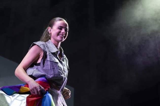 MADO 2026 Festival - Lucia de la Puerta The singer Lucia de la Puerta performs during the MADO 2026 Festival, in the Plaza de las Reinas in Madrid. Madrid Spain Copyright: xAtilanoxGarciax xSOPAxImagesx photo01499