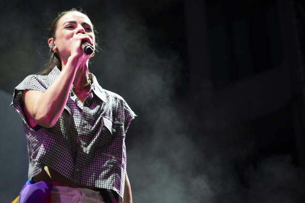 MADO 2026 Festival - Lucia de la Puerta The singer Lucia de la Puerta performs during the MADO 2026 Festival, in the Plaza de las Reinas in Madrid. Madrid Spain Copyright: xAtilanoxGarciax xSOPAxImagesx photo01505