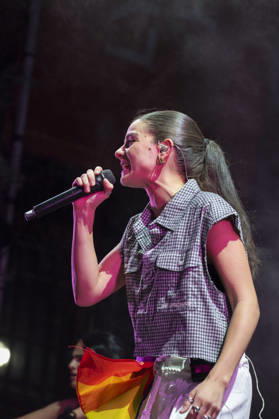 MADO 2026 Festival - Lucia de la Puerta The singer Lucia de la Puerta performs during the MADO 2026 Festival, in the Plaza de las Reinas in Madrid. Madrid Spain Copyright: xAtilanoxGarciax xSOPAxImagesx photo01507