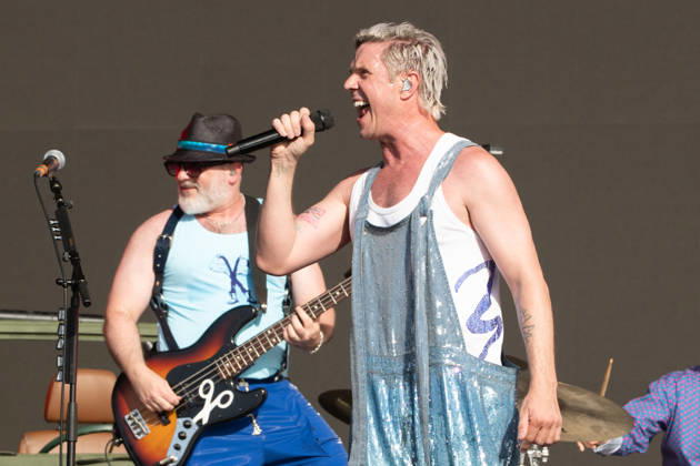 Jake Shears on stage as the Scissor Sisters performs during BST Hyde Park at Hyde Park in London, England. UK. Sunday 5th July 2026. Copyright: xJamesxWarrenx SCISSOR SISTERS AND MELANIE C - BST HYDE PARK16