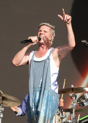 Jake Shears on stage as the Scissor Sisters performs during BST Hyde Park at Hyde Park in London, England. UK. Sunday 5th July 2026. Copyright: xJamesxWarrenx SCISSOR SISTERS AND MELANIE C - BST HYDE PARK17