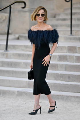 PFW Haute Couture Schiaparelli Outside Arrivals JR Michelle Yeoh arriving at the Schiaparelli show during Haute Couture Fashion Week in Paris, France, on 6 July 2026. Photo by Julien Reynaud APS-Medias ABACAPRESS.COM Paris France  Copyright: xReynaudxJulien APS-Medias ABACAx
