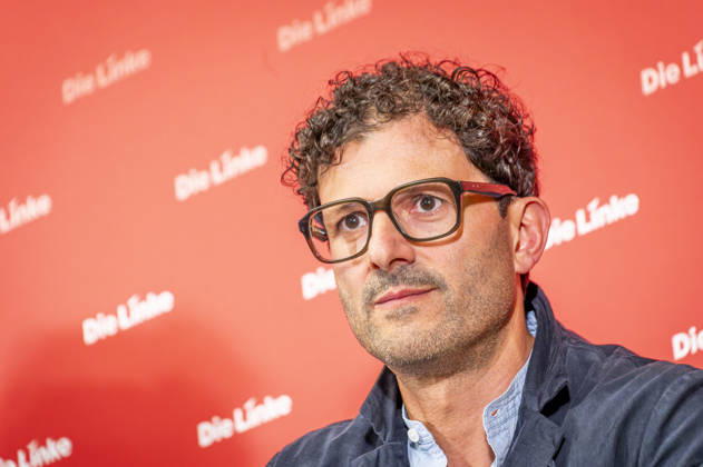 Luigi Pantisano EUR, Deutschland, Berlin, 06.07.2026: Pressekonferenz von Luigi Pantisano Vorsitzender der Partei Die Linke im Karl-Liebknecht-Haus zu aktuellen Themen.