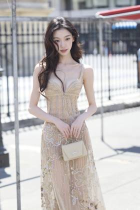 PARIS, FRANCE - JULY 06: Yi Mengling attends the Georges Hobeika Fall Winter Haute Couture show during Paris Fashion Week on July 6, 2026 in Paris, France.  Copyright: xVCGx 111652658736