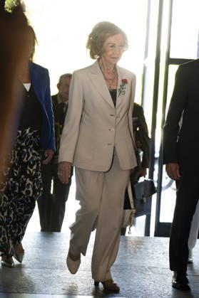 July 6, 2026, Madrid, Spain: Queen Sofia attends the Conference on the crucial contributions to the American Revolution made by the historical figures ˜Bernardo de Galvez™ and ˜Francisco de Saavedra™, at the Teatro Real in Madrid. Madrid Spain - ZUMAs197 20260706_aaa_s197_035 Copyright: xAtilanoxGarciax