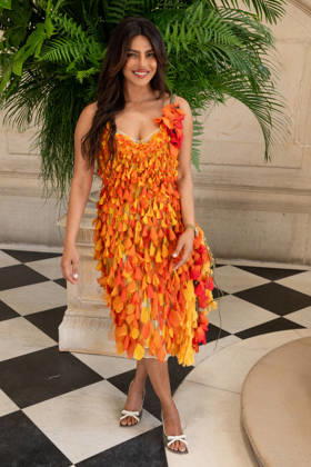 PFW - Christian Dior Photocall Priyanka Chopra attending the Christian Dior Haute Couture Fall Winter 2026 2027 show as part of Paris Fashion Week in Paris, France on July 06, 2025. Photo by Laurent Zabulon ABACAPRESS.COM Paris  Copyright: xZabulonxLaurent ABACAx