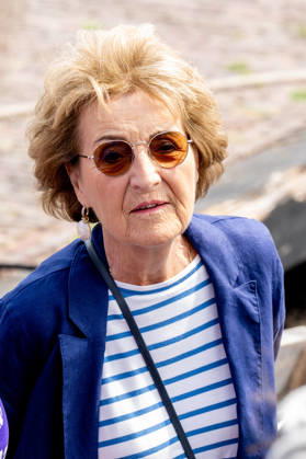 06-07-2026 Enkhuizen Princess Margriet visited the Zuiderzeevaart sailing camp of the Foundation for Children s Oncological Holiday Camps (SKOV) in Enkhuizen. Â  Copyright: xPPEx