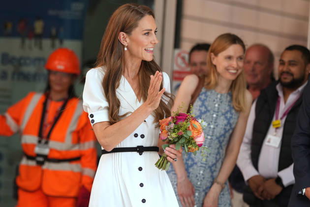 The Princess of Wales visits Evelina London Childrens Hospital Britain s Kate, The Princess of Wales, waves as she leaves after her visit to Evelina London Children s Hospital in London, Monday, July 6, 2026.(AP Photo Alastair Grant, Pool)The Princess of Wales visits Evelina London Childrens Hospital, London, UK, on the 6th July 2026. Picture by Alastair Grant WPA-PoolThe Princess of Wales visits Evelina London Childrens Hospital, London, UK, on the 6th July 2026. Picture by Alastair Grant WPA-Pool London Evelina London Childrens Hospital London United Kingdom WHA-0830