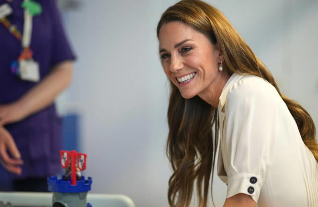 The Princess of Wales visits Evelina London Childrens Hospital Britain s Kate, The Princess of Wales, visits Evelina London Children s Hospital in London, Monday, July 6, 2026.(AP Photo Alastair Grant, Pool)The Princess of Wales visits Evelina London Childrens Hospital, London, UK, on the 6th July 2026. Picture by Alastair Grant WPA-PoolThe Princess of Wales visits Evelina London Childrens Hospital, London, UK, on the 6th July 2026. Picture by Alastair Grant WPA-Pool London Evelina London Childrens Hospital London United Kingdom WHA-0830