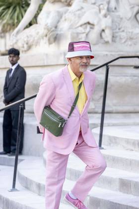 July 6, 2026, Paris, Fra, France: Christian Louboutin arrive for Schiaparelli show during Haute Couture in Paris. Paris France - ZUMAv140 20260706_zip_v140_002 Copyright: xReginaxVoroninax