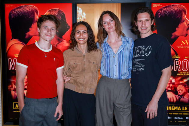 Microstar Photocall - Paris Fellix Lefebvre, Raika Hazanavicius, Maddie Kulicka, Abraham Wapler and Abraham Wapler attend the photocall for the premiere of Microstar held at the Wepler in Paris, France on July 6, 2026. Photo by David Boyer ABACAPRESS.COM Paris France  Copyright: xBoyerxDavid ABACAx