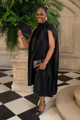 PFW - Christian Dior Photocall Pretty Yende attending the Christian Dior Haute Couture Fall Winter 2026 2027 show as part of Paris Fashion Week in Paris, France on July 06, 2025. Photo by Laurent Zabulon ABACAPRESS.COM  Copyright: xZabulonxLaurent ABACAx