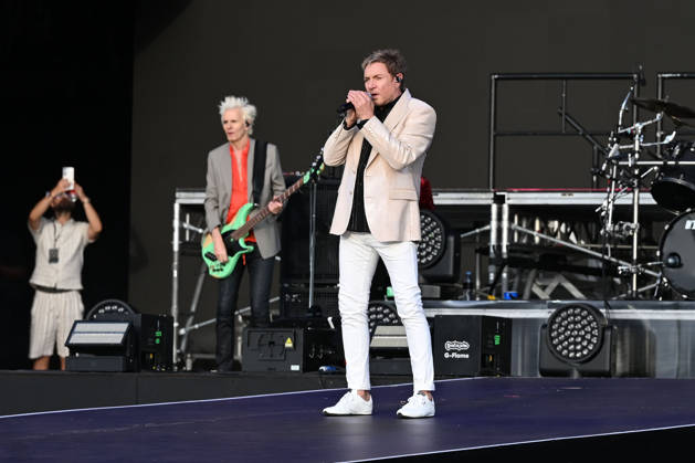 Duran Duran performing at British Summertime in London LONDON, ENGLAND - JULY 05: John Taylor and Simon Le Bon of ˜Duran Duran™ performing at British Summertime, Hyde Park on July 05, 2026 in London, England. CAP MAR MAR Great Britain UK Copyright: xMartinxHarris CapitalxPicturesx