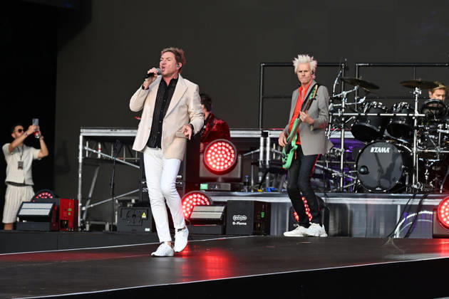Duran Duran performing at British Summertime in London LONDON, ENGLAND - JULY 05: Simon Le Bon and John Taylor of ˜Duran Duran™ performing at British Summertime, Hyde Park on July 05, 2026 in London, England. CAP MAR MAR Great Britain UK Copyright: xMartinxHarris CapitalxPicturesx