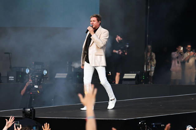 Duran Duran performing at British Summertime in London LONDON, ENGLAND - JULY 05: Simon Le Bon of ˜Duran Duran™ performing at British Summertime, Hyde Park on July 05, 2026 in London, England. CAP MAR MAR Great Britain UK Copyright: xMartinxHarris CapitalxPicturesx