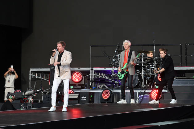 Duran Duran performing at British Summertime in London LONDON, ENGLAND - JULY 05: Simon Le Bon and John Taylor of ˜Duran Duran™ performing at British Summertime, Hyde Park on July 05, 2026 in London, England. CAP MAR MAR Great Britain UK Copyright: xMartinxHarris CapitalxPicturesx