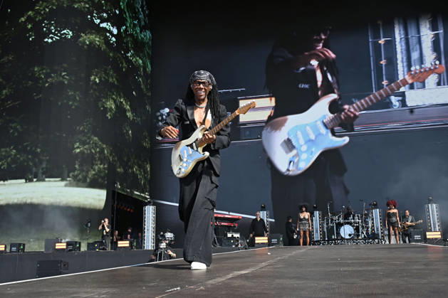 Nile Rodgers and CHIC performing at British Summertime in London LONDON, ENGLAND - JULY 05: Nile Rodgers performing at British Summertime, Hyde Park on July 05, 2026 in London, England. CAP MAR MAR Great Britain UK Copyright: xMartinxHarris CapitalxPicturesx